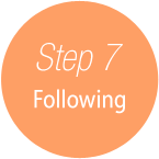 Step 7 Following