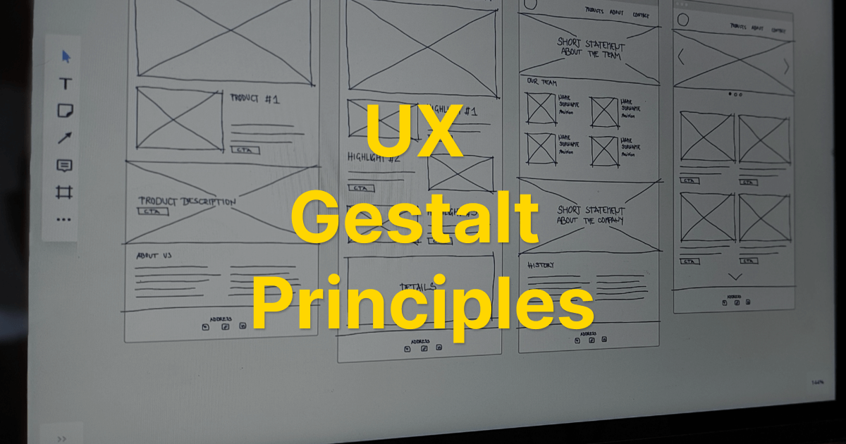 在UX設計應用Gestalt Principles打造直觀的網頁使用體驗
